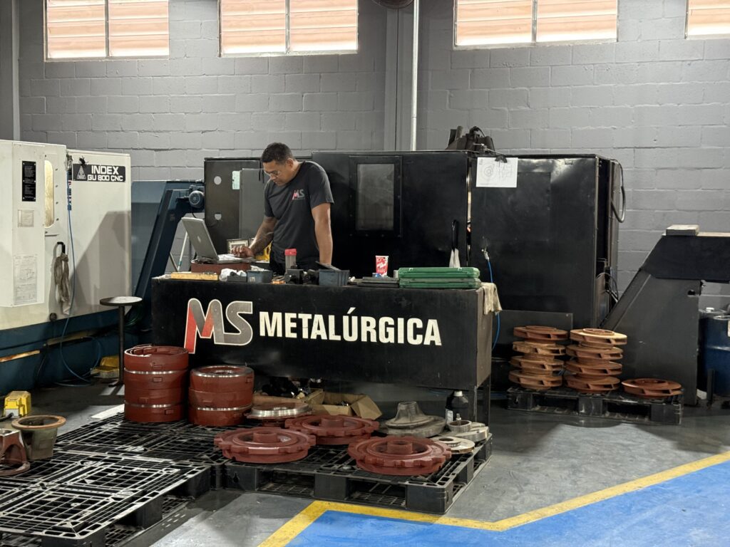 Mandrilhadora MS Metal&uacute;rgica