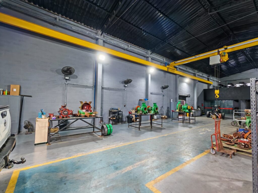 Montagem de Bombas MS Metal&uacute;rgica
